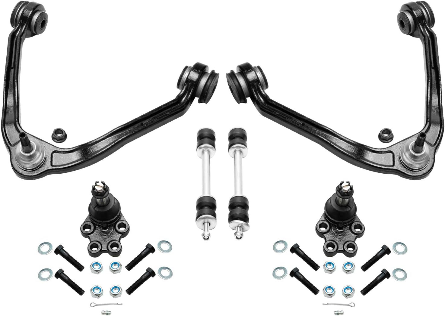 - Front Upper Control Arms Lower Ball Joints Sway Bars for 1999-2006 Chevy GMC S