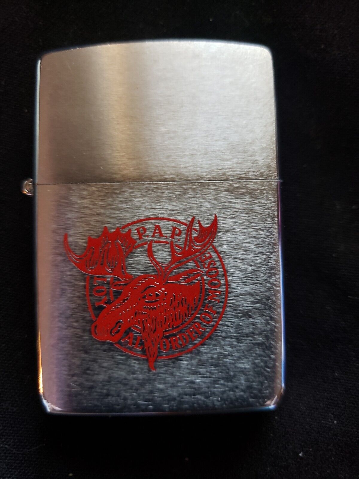 Zippo Lighter Loyal Order Of Moose Lodge