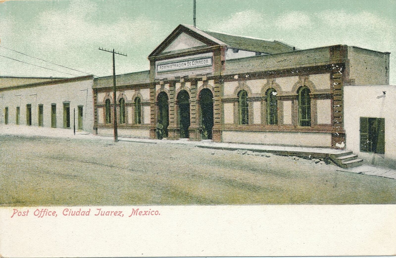 JUAREZ - Post Office - Mexico - udb (pre 1908)