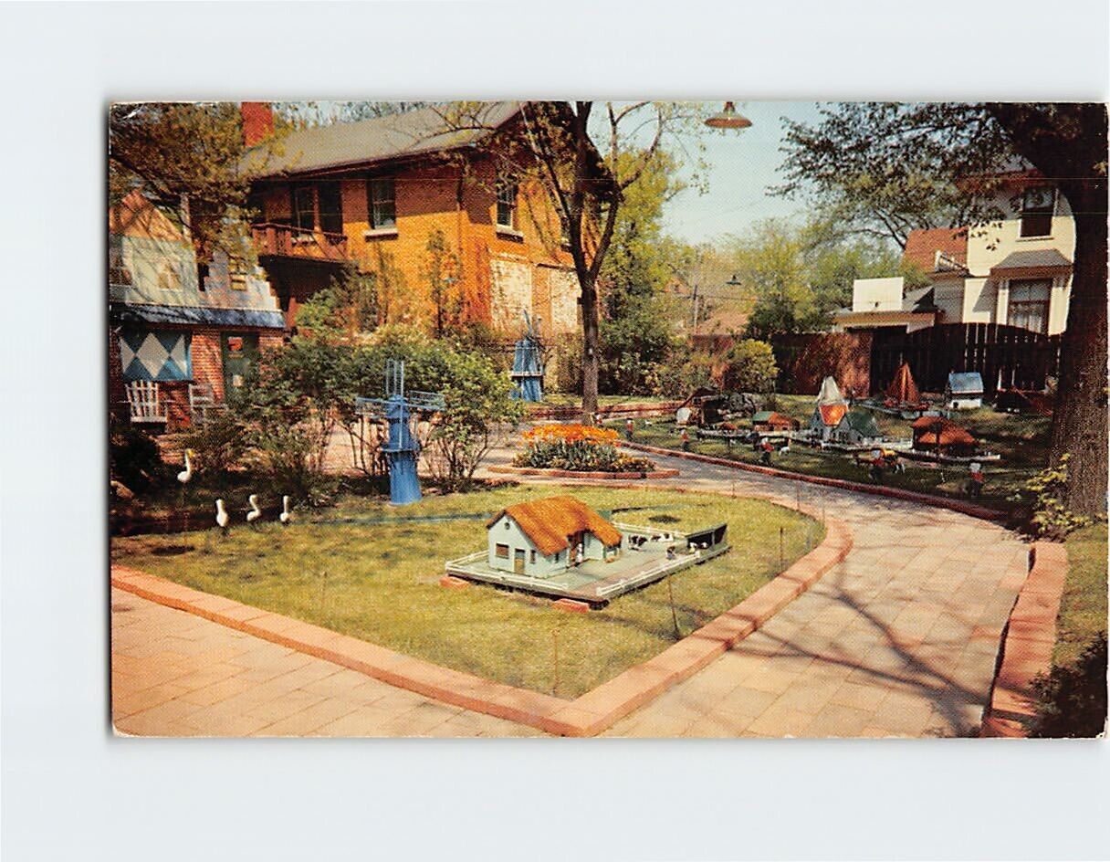 Postcard Little Netherlands, Holland, Michigan