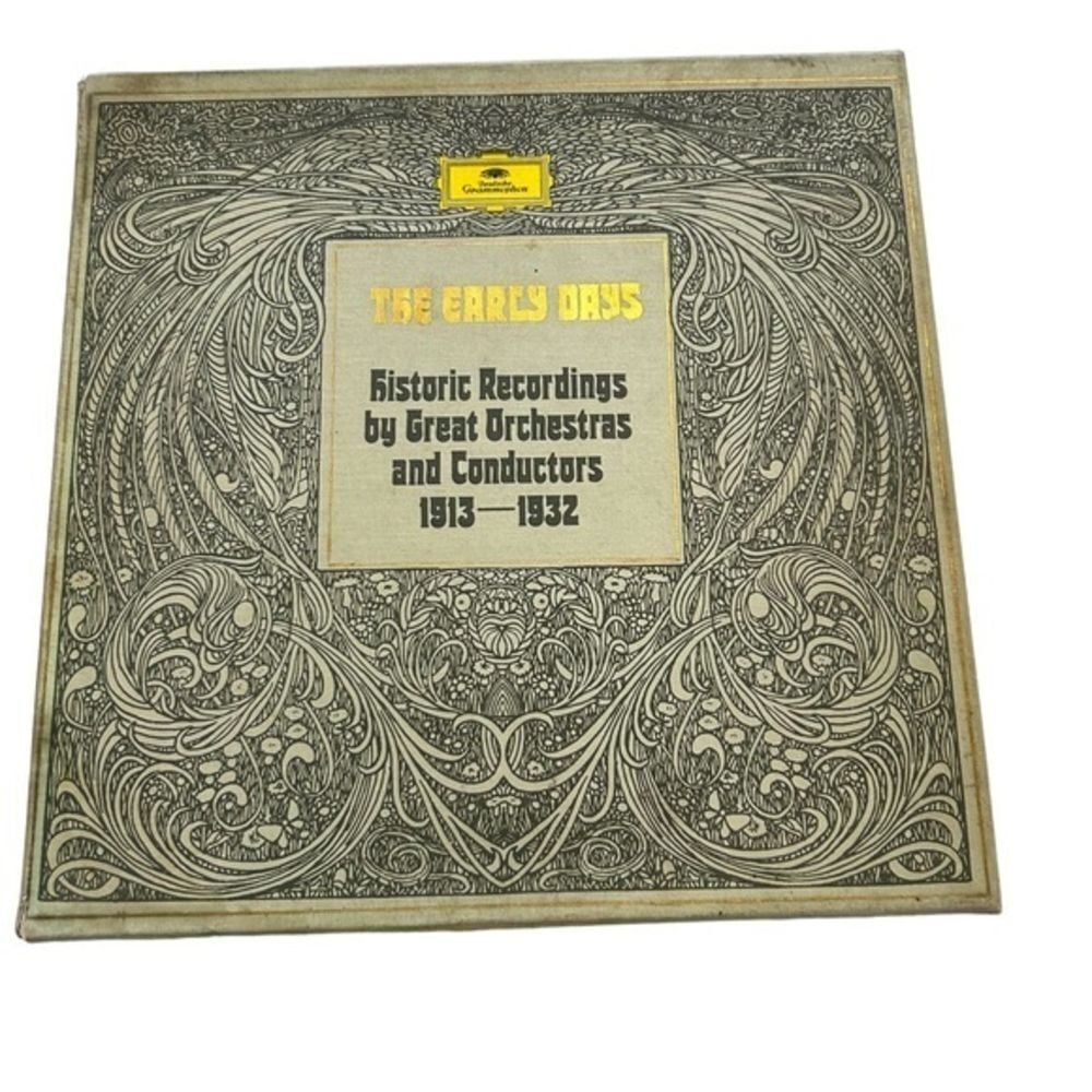 THE EARLY DAYS: Historic recordings 1913-1932 5LP Box vinyl records Vntg