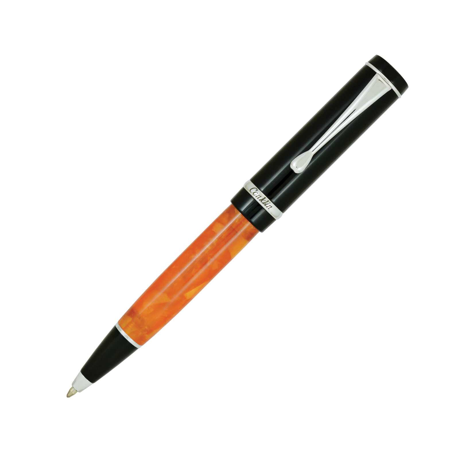 Conklin Duragraph - Ballpoint Pen - Orange Nights - CK71375 New in Gift Box