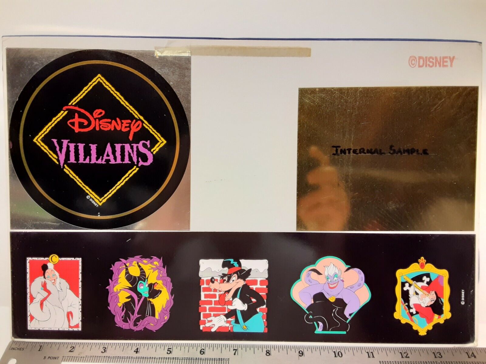 Disney Villains Candy Box Prototype 1994 \