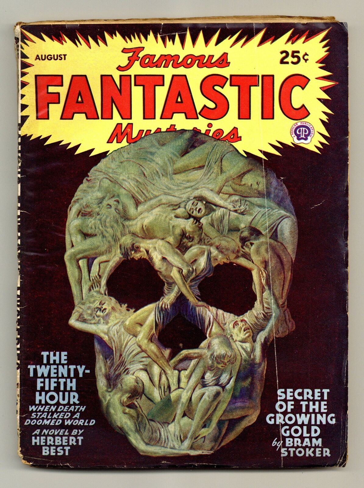 Famous Fantastic Mysteries Pulp Aug 1946 Vol. 7 #5 GD/VG 3.0