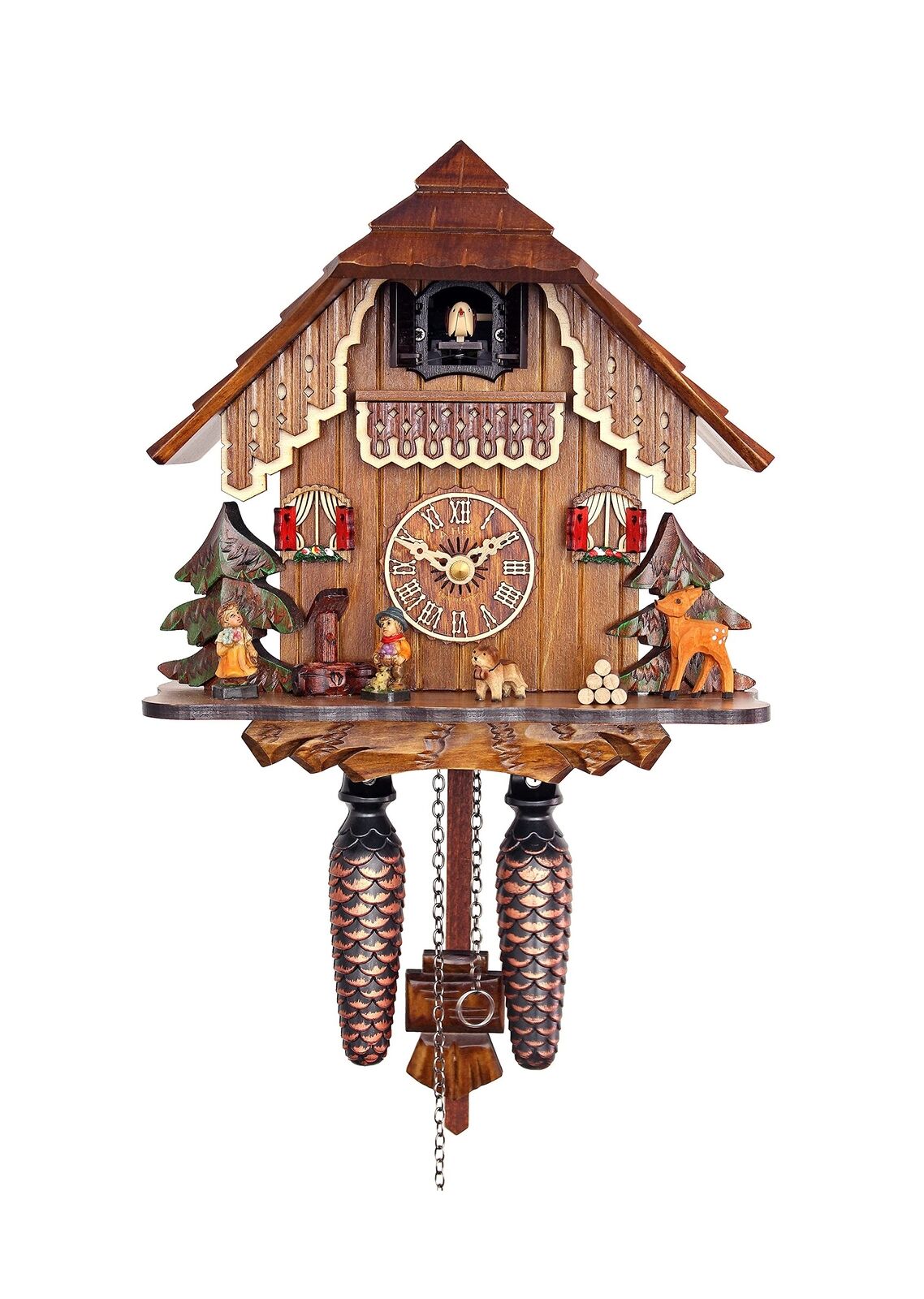 HerrZeit by Adolf Herr Quartz Cuckoo Clock - The House in The Black Forest AH...