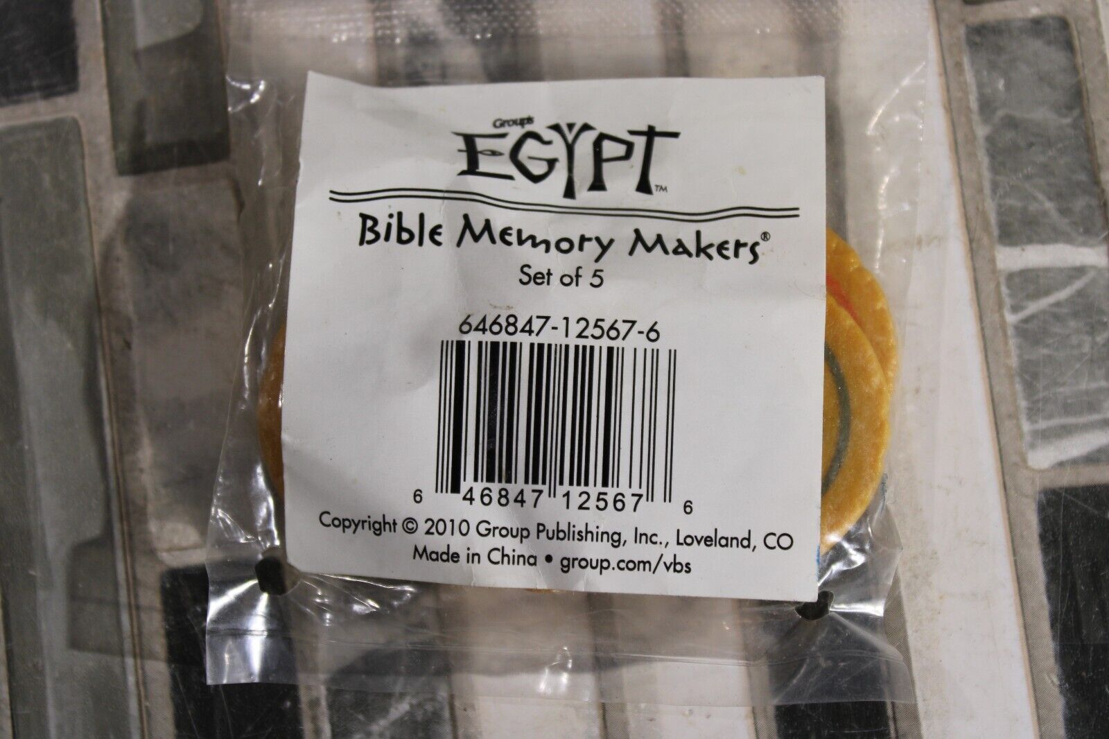 Egypt Bible Memory Makers Set of 5