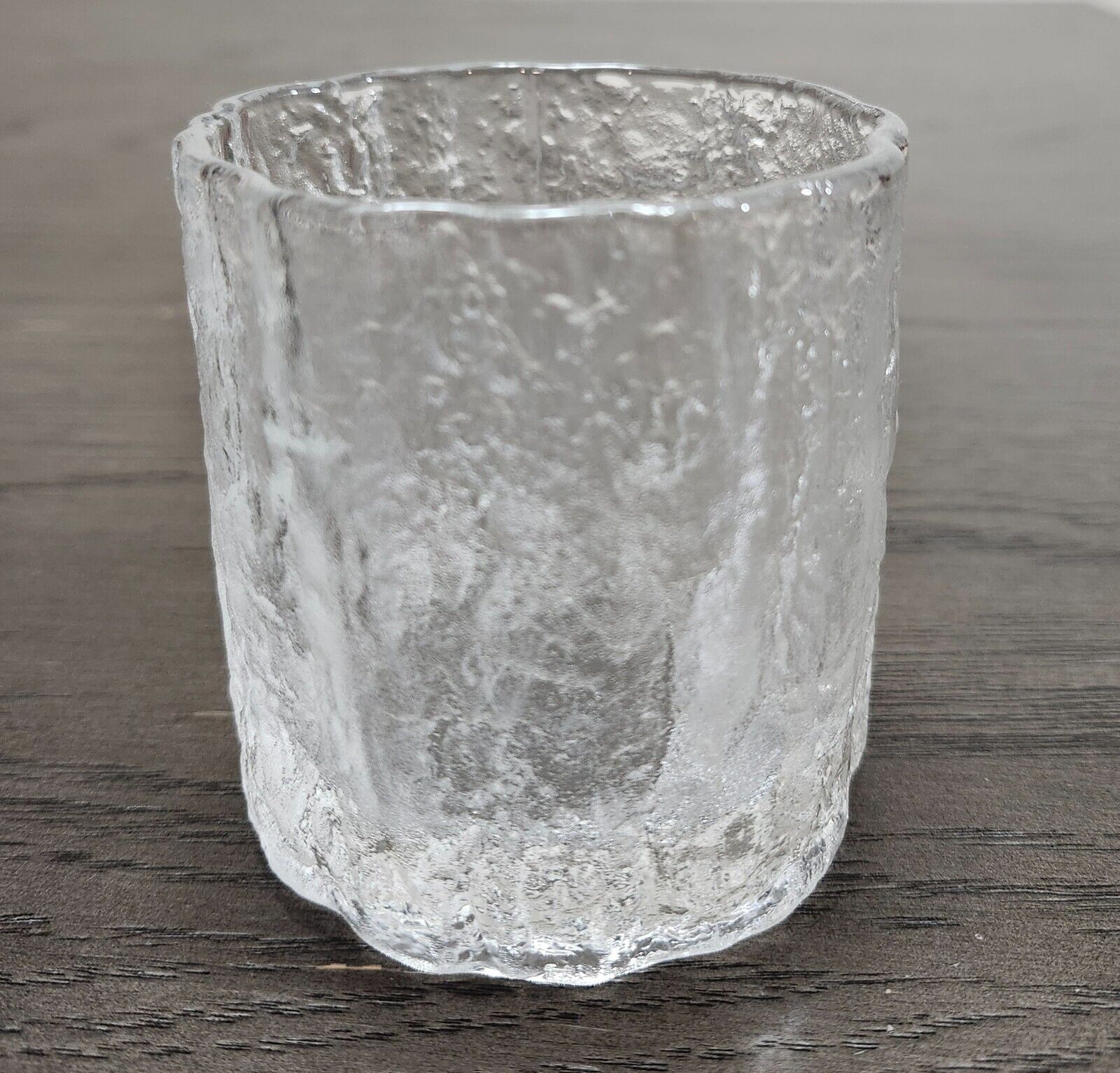 Mikasa Frostfire Old Fashioned Glass Icicle Ice Textured Single Replacement