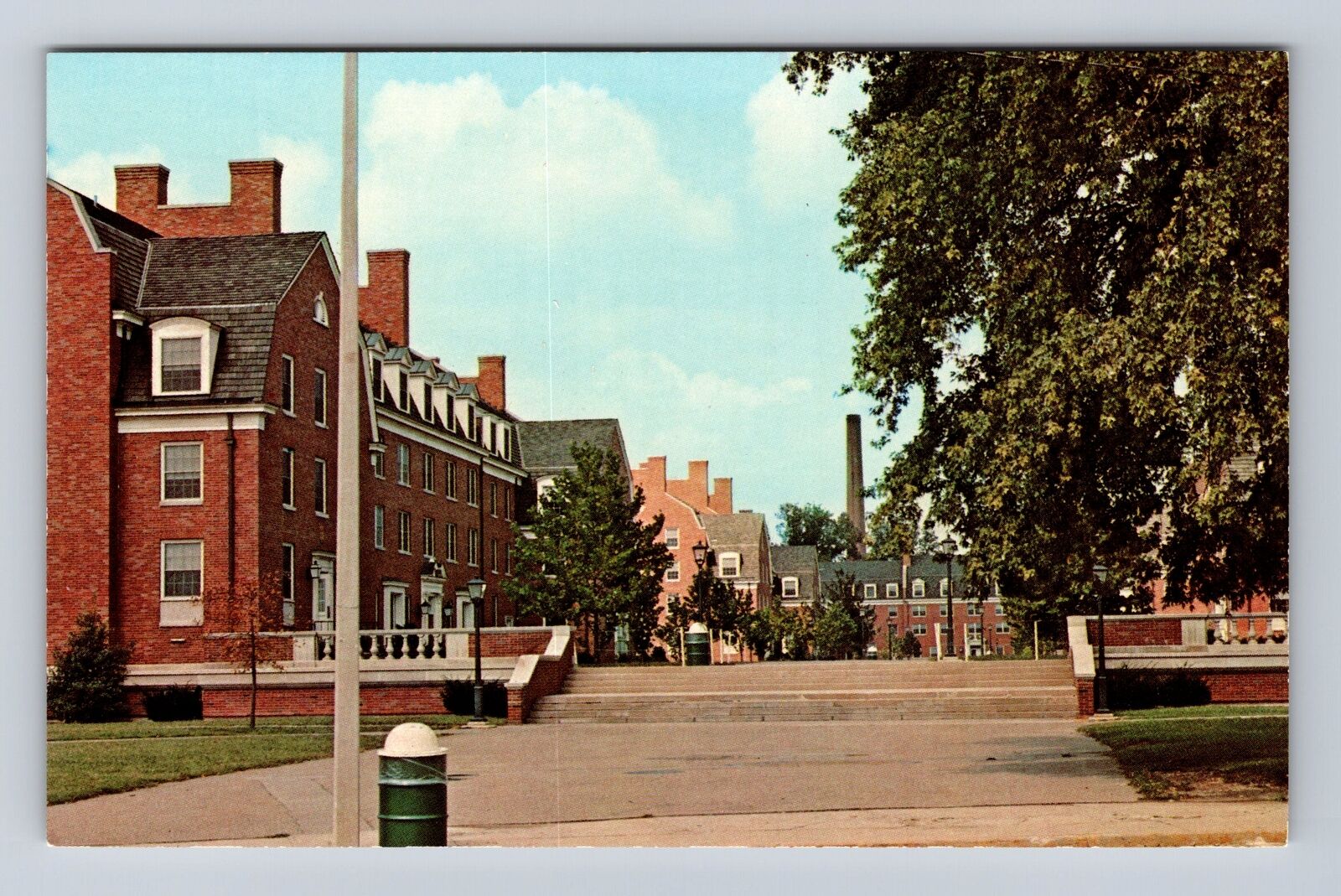 Norman OK-Oklahoma, Gateway To West Green, OU, Antique, Vintage Postcard