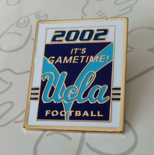 UCLA Bruins Football 2002 It\'s Gametime Pinback Lapel Pin