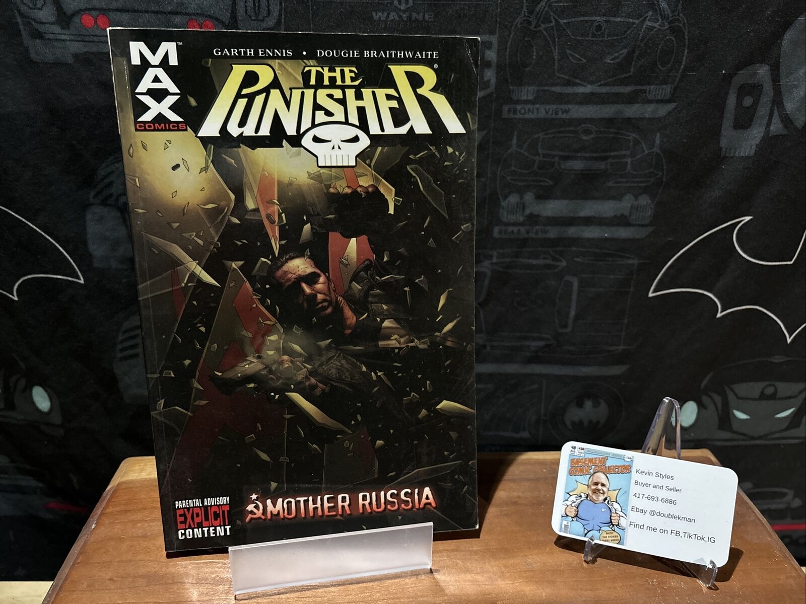 MARVEL COMICS GRAPHIC NOVEL TRADE PAPERBACK THE PUNISHER MOTHER RUSSIA VOL. 3