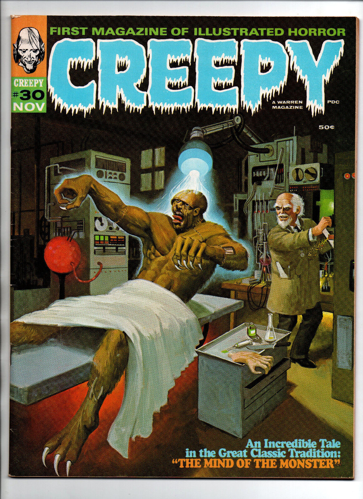 Creepy #30 - Ernie Colan - Horror Magazine - Warren - 1969 - VF