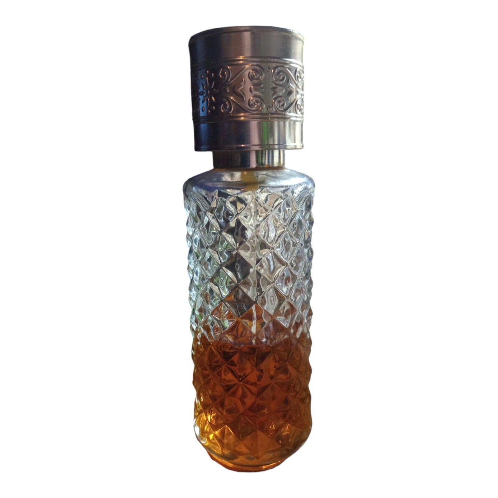 Intimate by Revlon Vintage EDT Eau de Toilette Spray 45% Full, Cut Glass Bottle