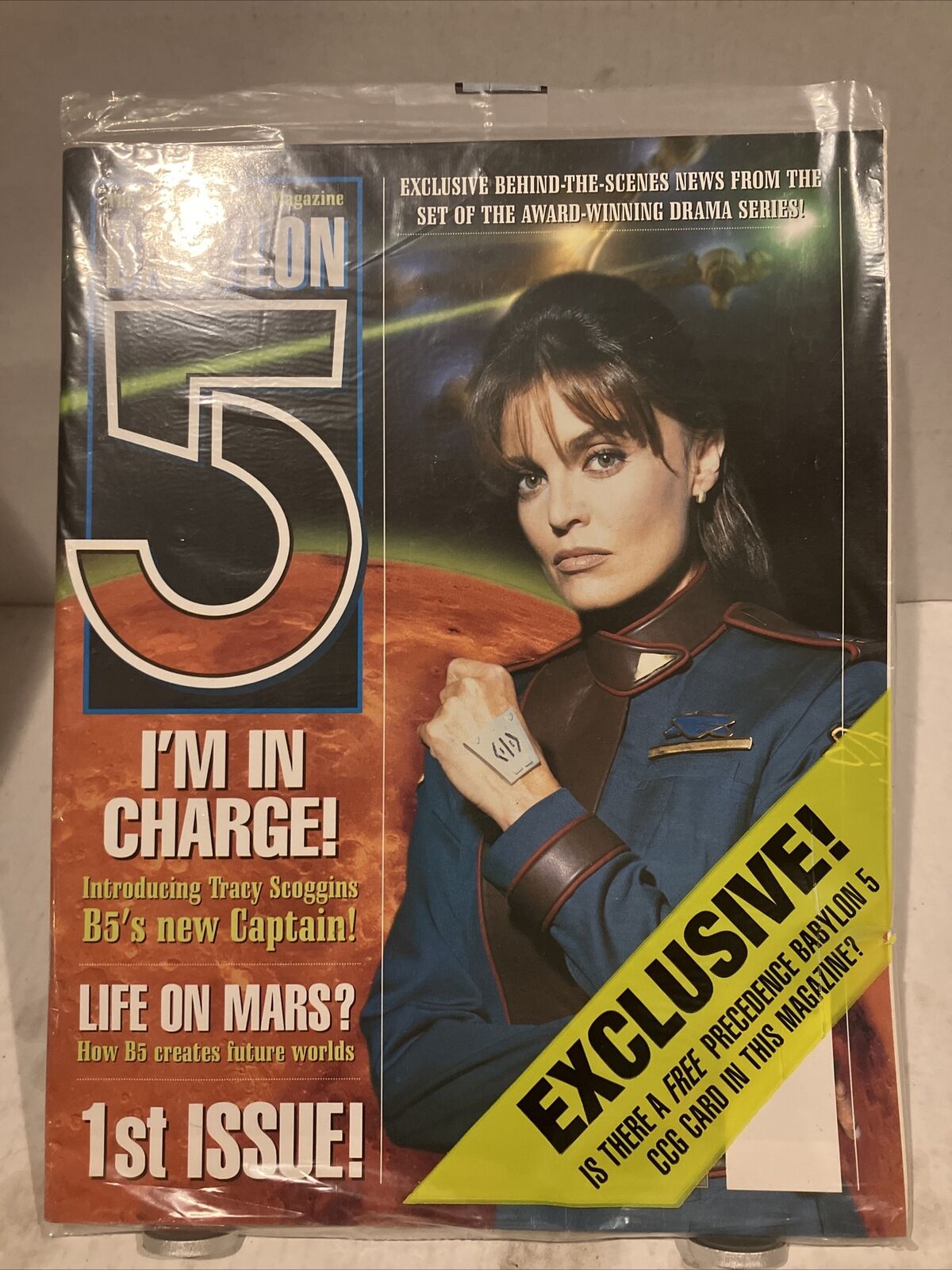 Babylon 5 Official Magazine No. 1 * August 1998 * 1st Issue * Sealed