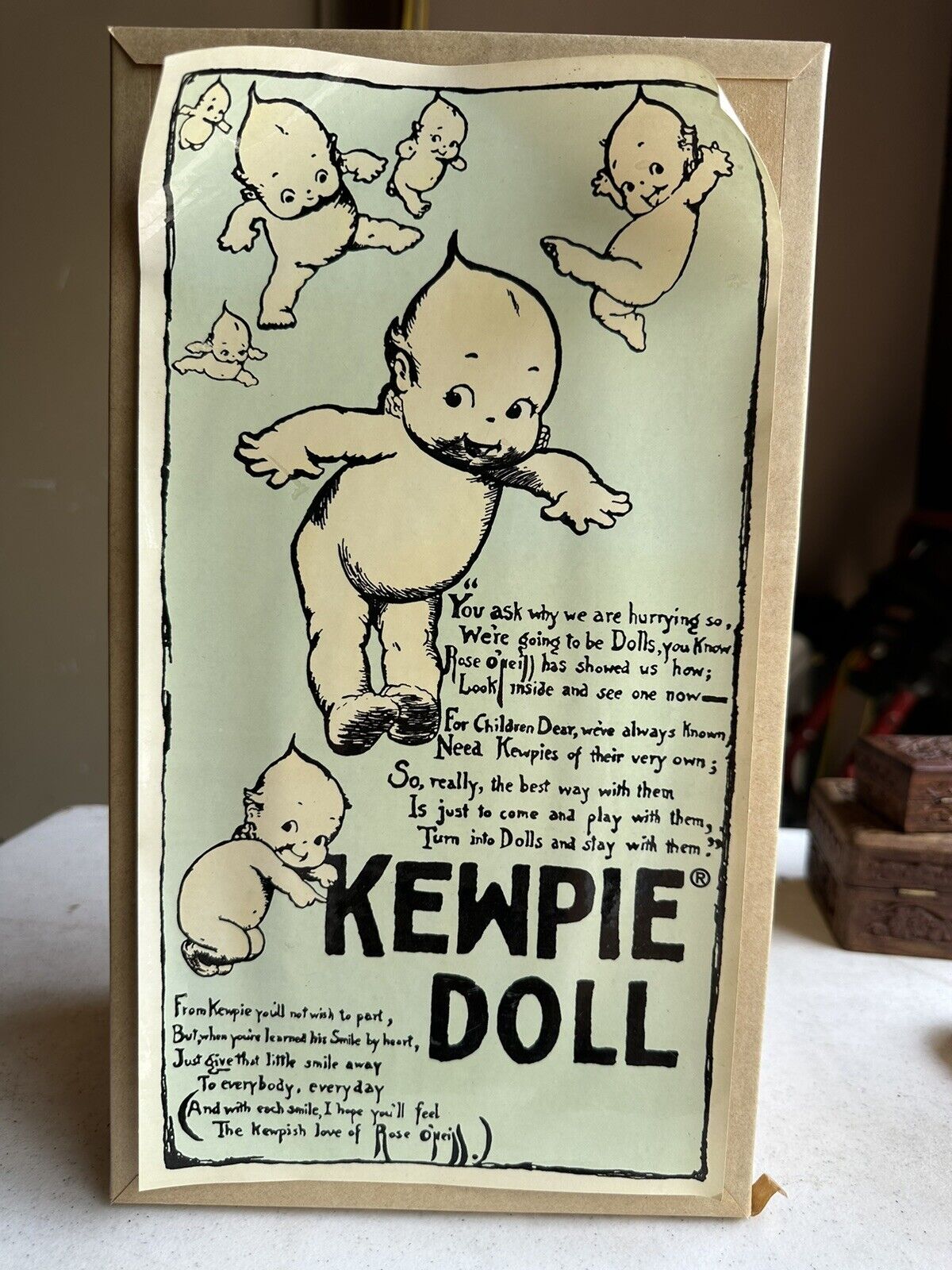 Kewpie Doll - Danbury Mint Collectible In Original Box w Paperwork