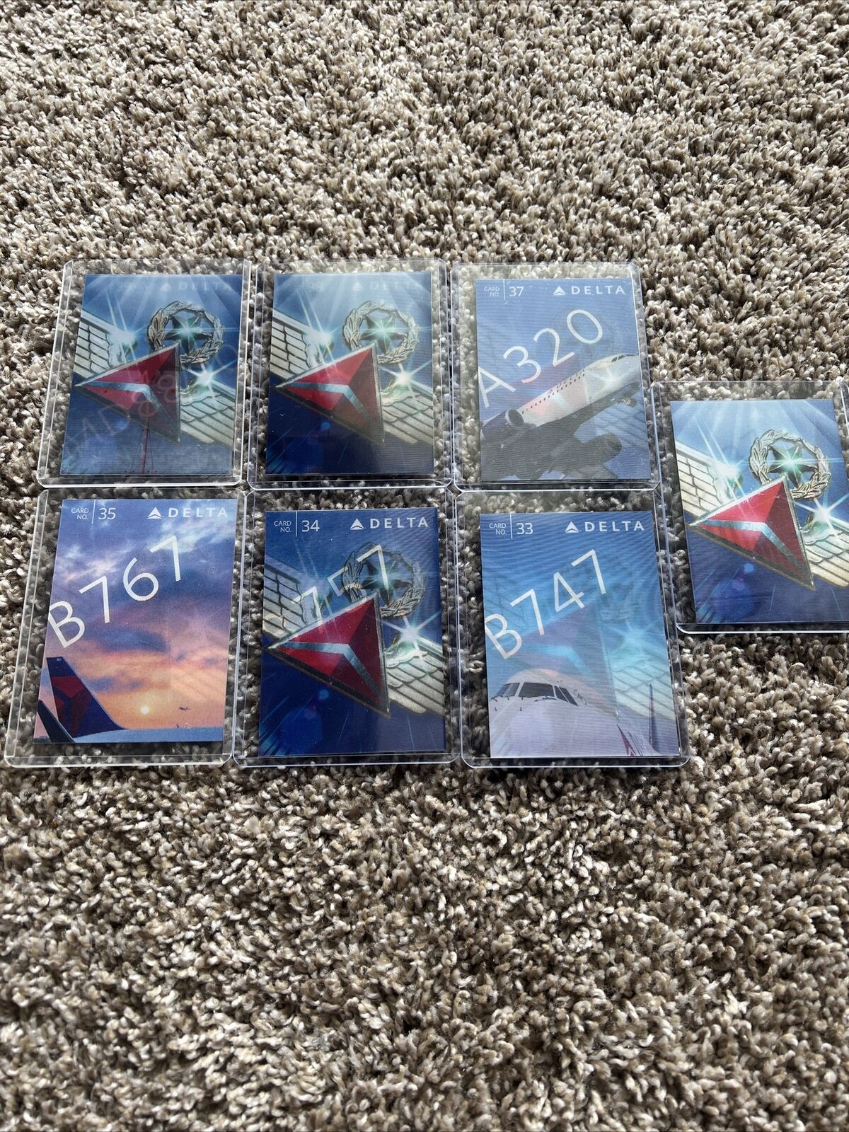 Delta Air Lines Trading Cards Series 2015
