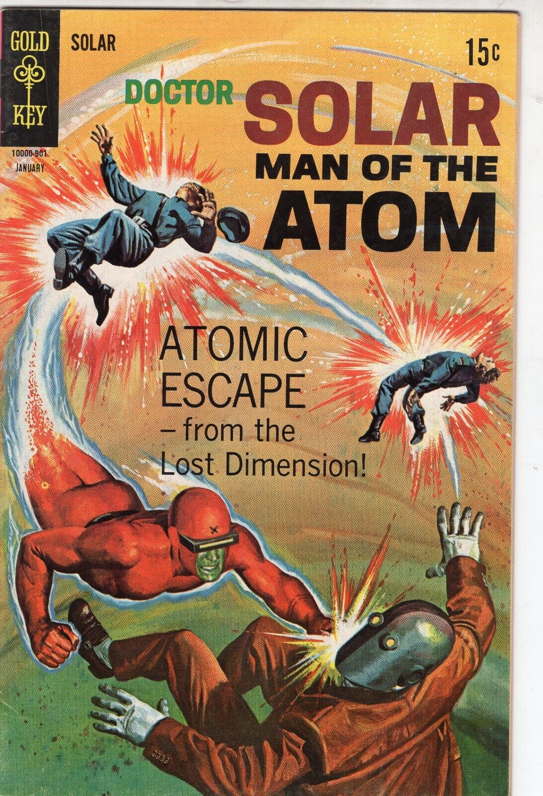 Doctor Solar Man Of The Atom Gold Key Comic Book No. 26,1969 January