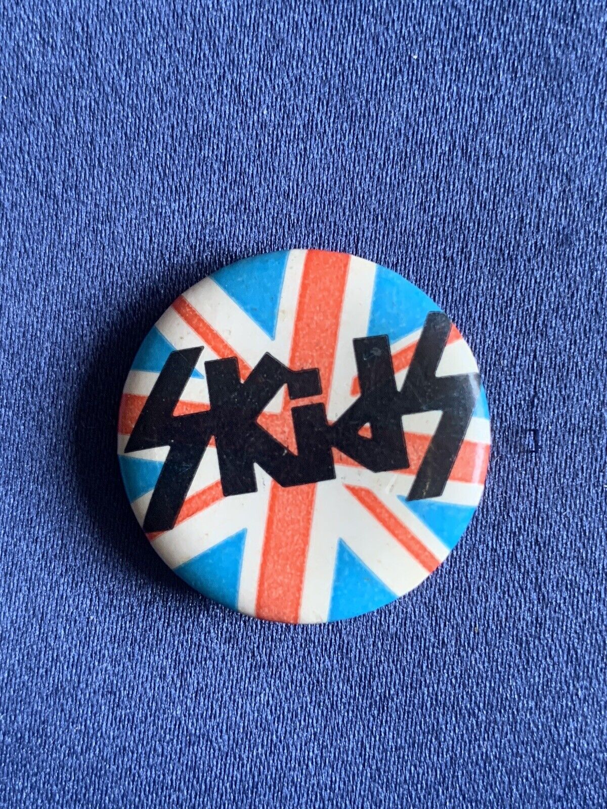 Skids 1979-80 Vintage Original Pin-back Punk Rock New Wave Scottish Band