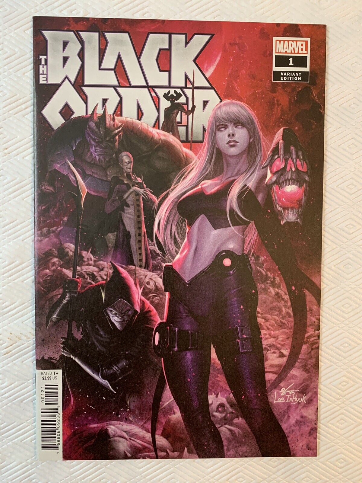 The Black Order #1 1:50 Incentive Variant InHyuk Lee Marvel Comics HTF NM/NM+