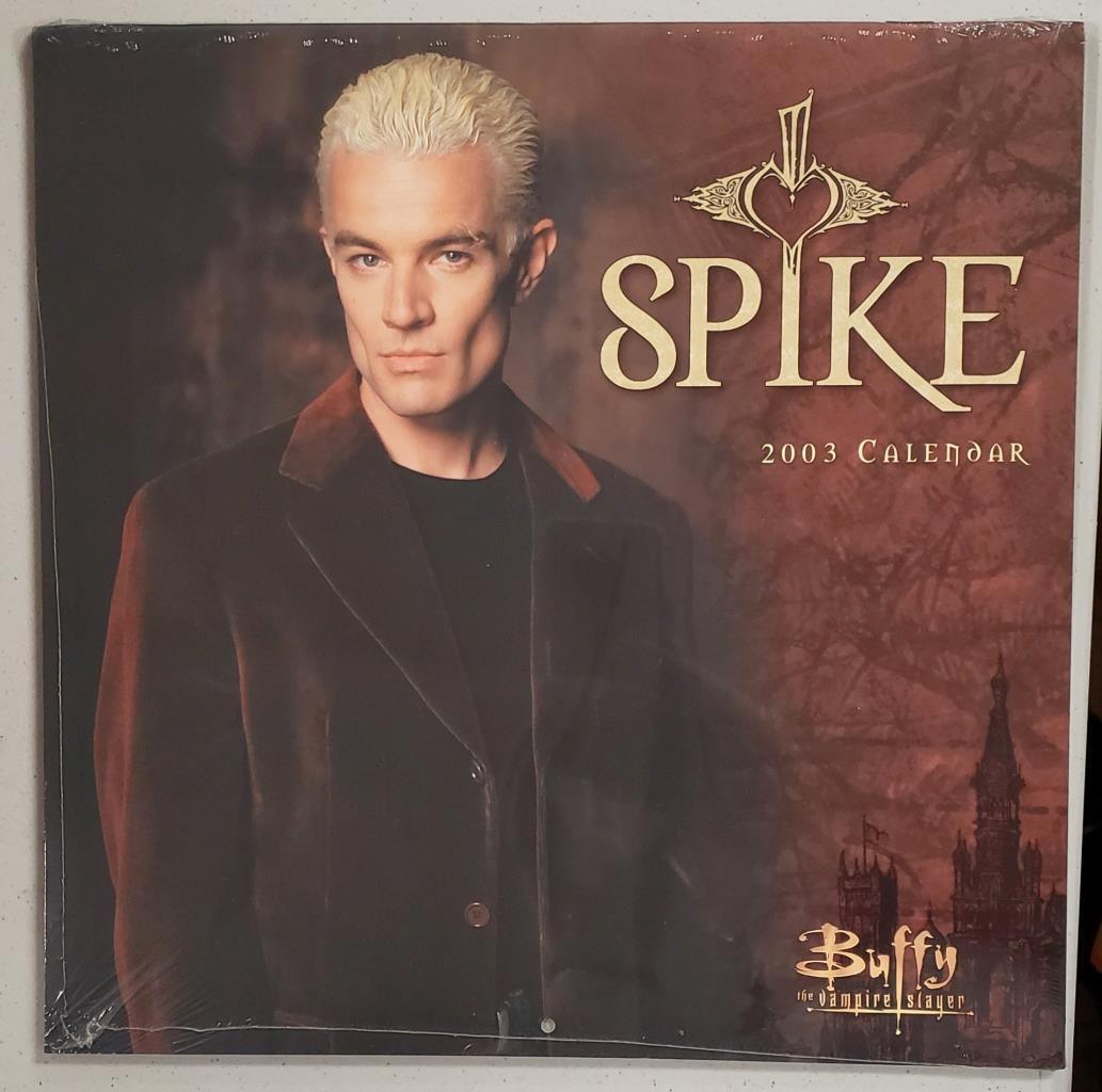Spike Buffy The Vampire Slayer 2003 Calendar Brand New Sealed