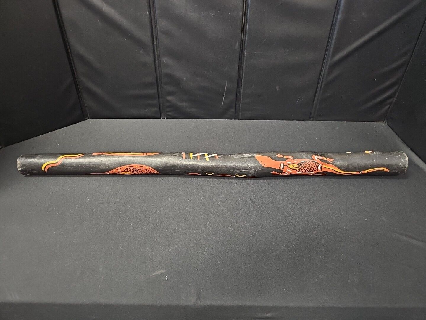 Authentic Aboriginal Australian Didgeridoo Music Instrument Gecko / Kangaroo 36