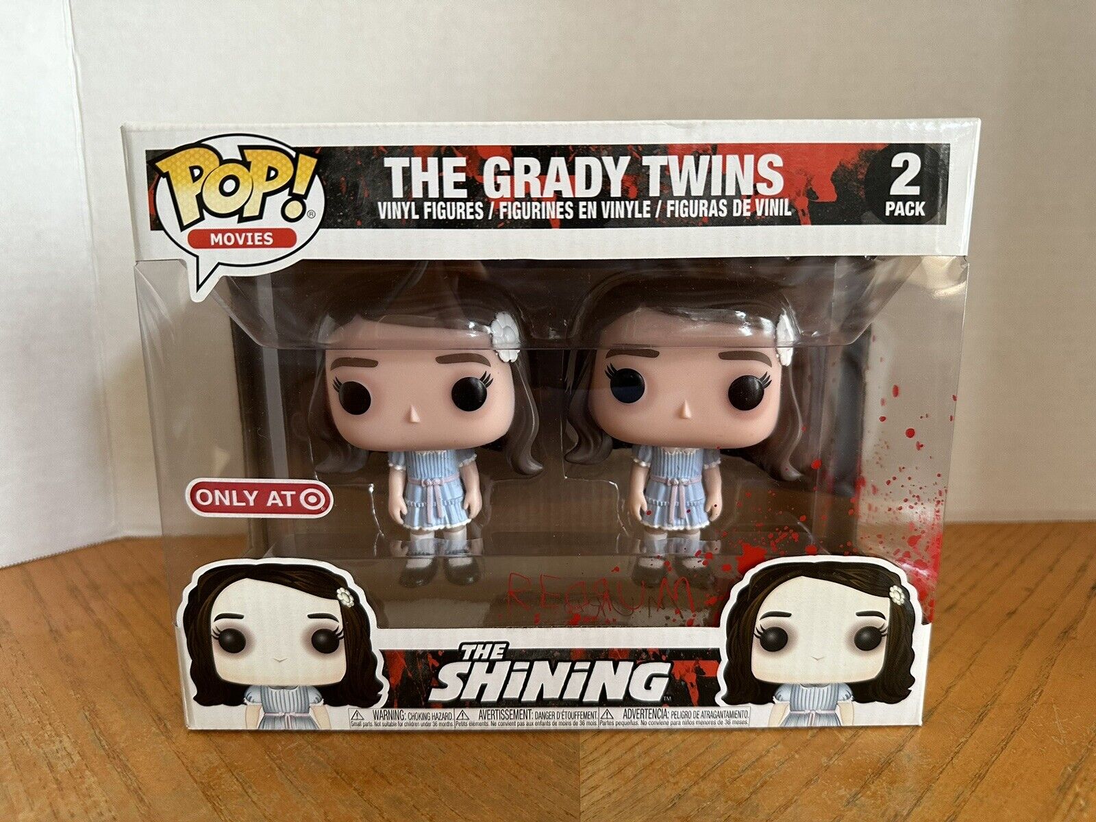Funko Pop Movies The Shining THE GRADY TWINS 2 Pack Target Exclusive * Horror *