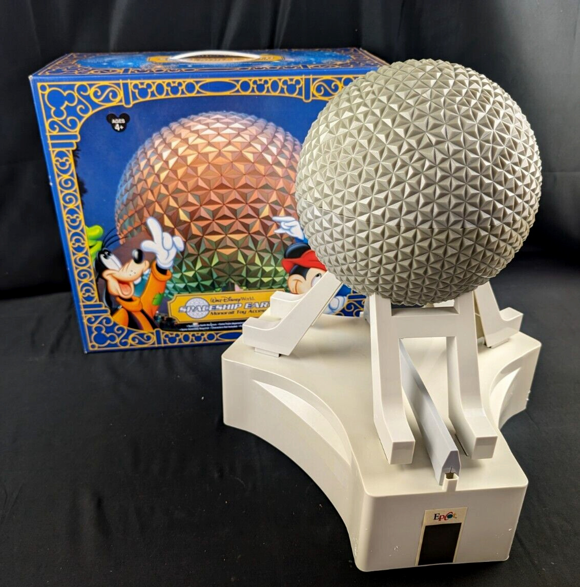 Vintage 2001 Walt Disney World Epcot's Spaceship Earth Monorail Accessory w/ Box