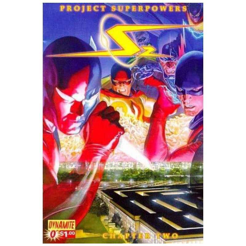 Project Superpowers: Chapter Two #0 in Very Fine condition. Dynamite comics [w: