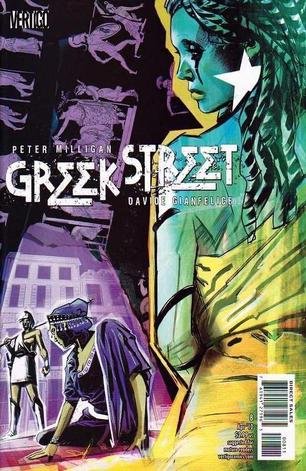 Greek Street #8 (2009-2011) Vertigo Comics