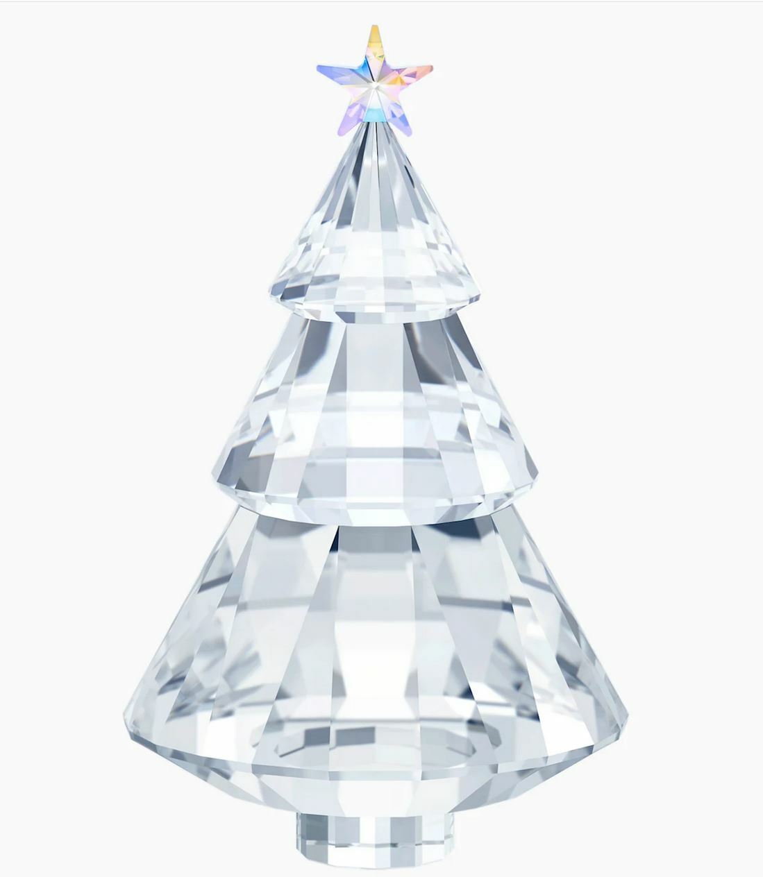Swarovski Christmas Tree Clear Crystal AB Star #5286388 New in Box $399