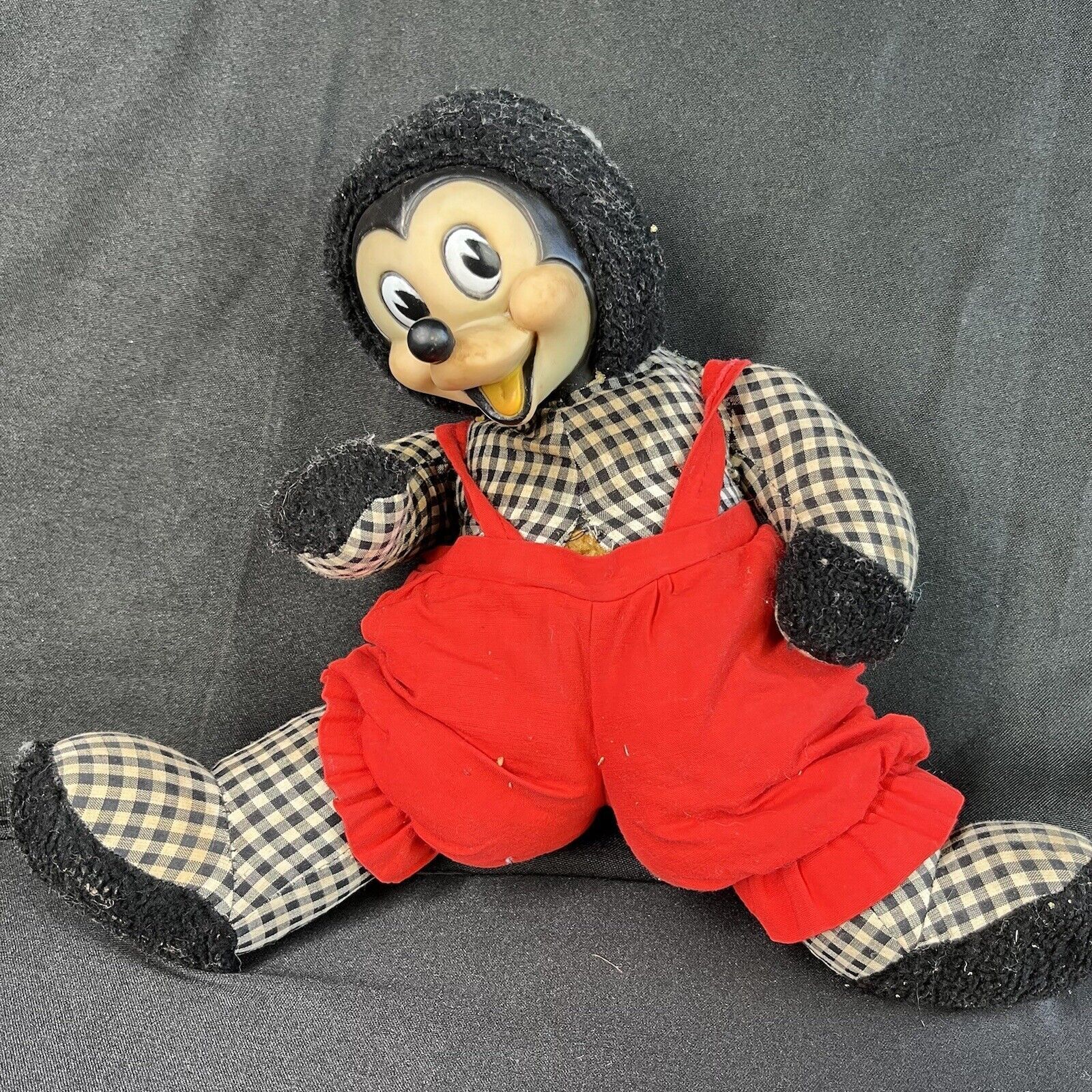antique vintage walt disney Minnie Mouse plush doll 