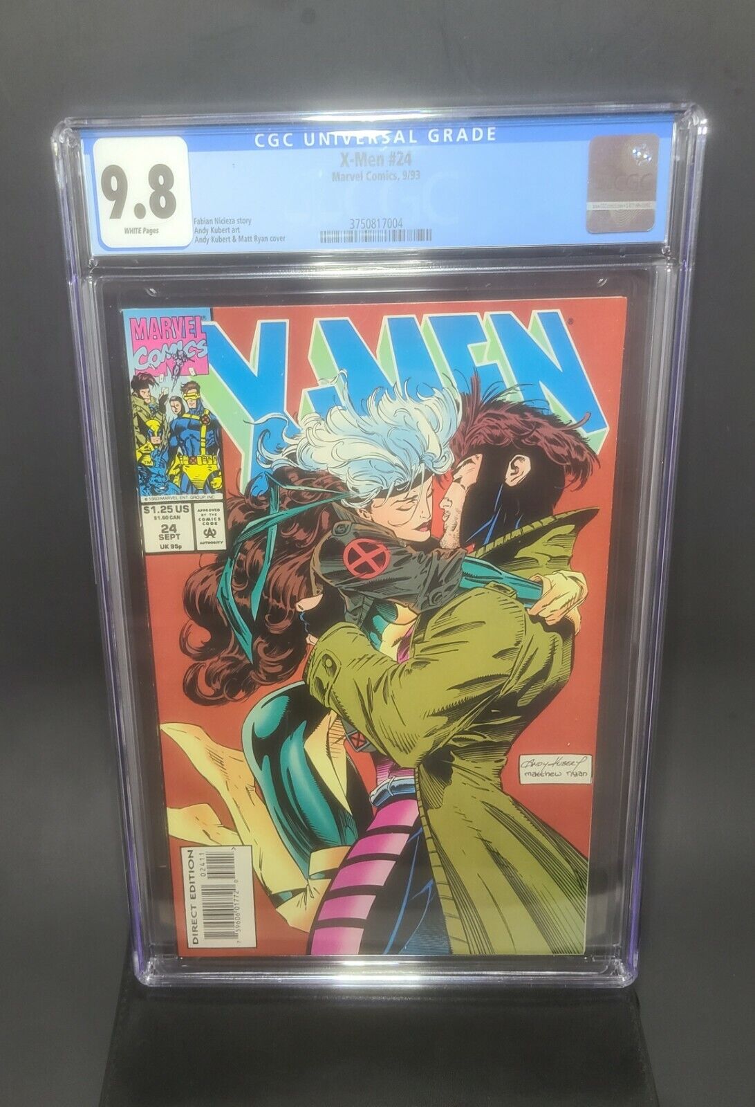  #24 CGC 1993 Classic Gambit Rogue CGC 9.8 DISNEY MOVIE RARE MCU Wolverine X-men