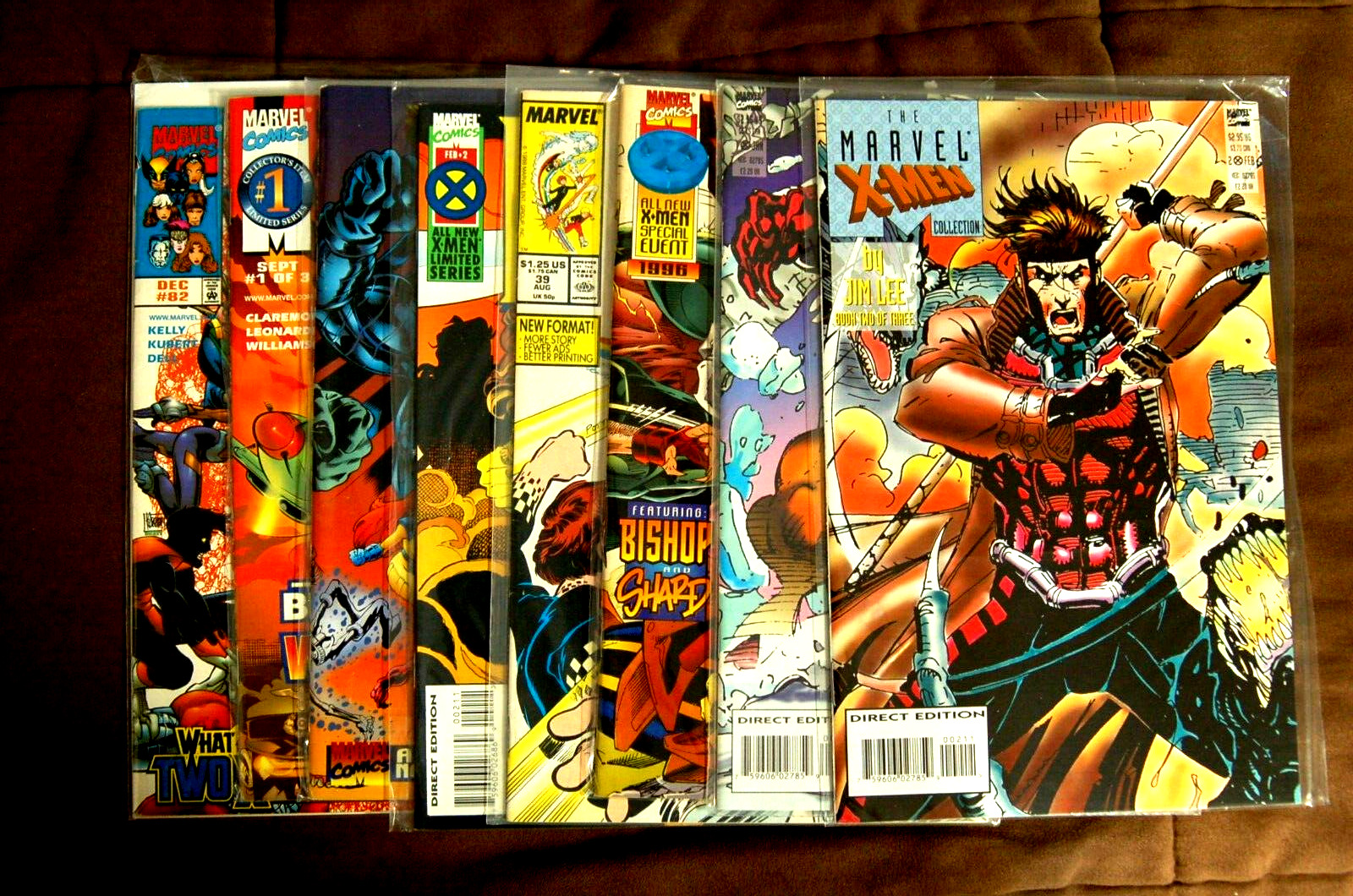 Lot of 7: Marvel Comics Mixed X-Men (4A) Read