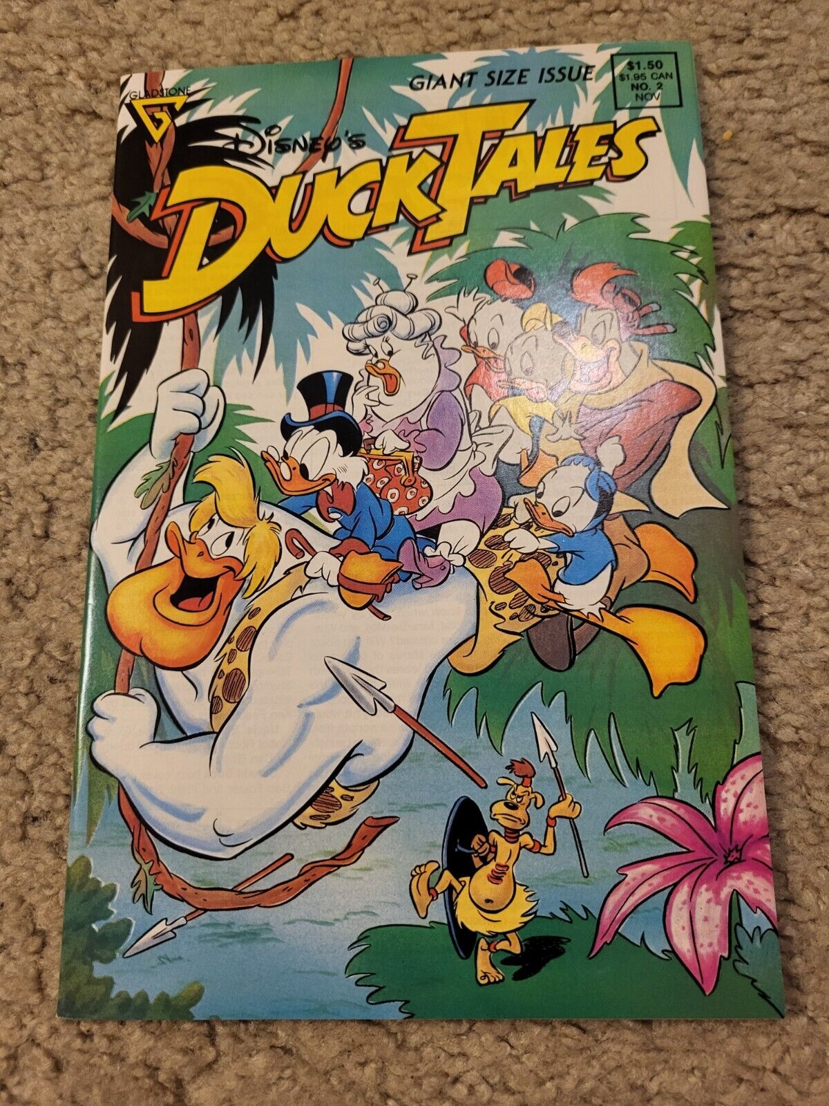 Disney's DuckTales 2 Gladstone Comics lot Duck Tales 1988 HIGH GRADE