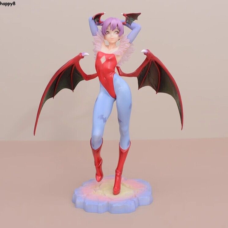 Anime Vampire Lilith Aensland Bishoujo Statue 1/7 PVC Figure Statue Model Boxed