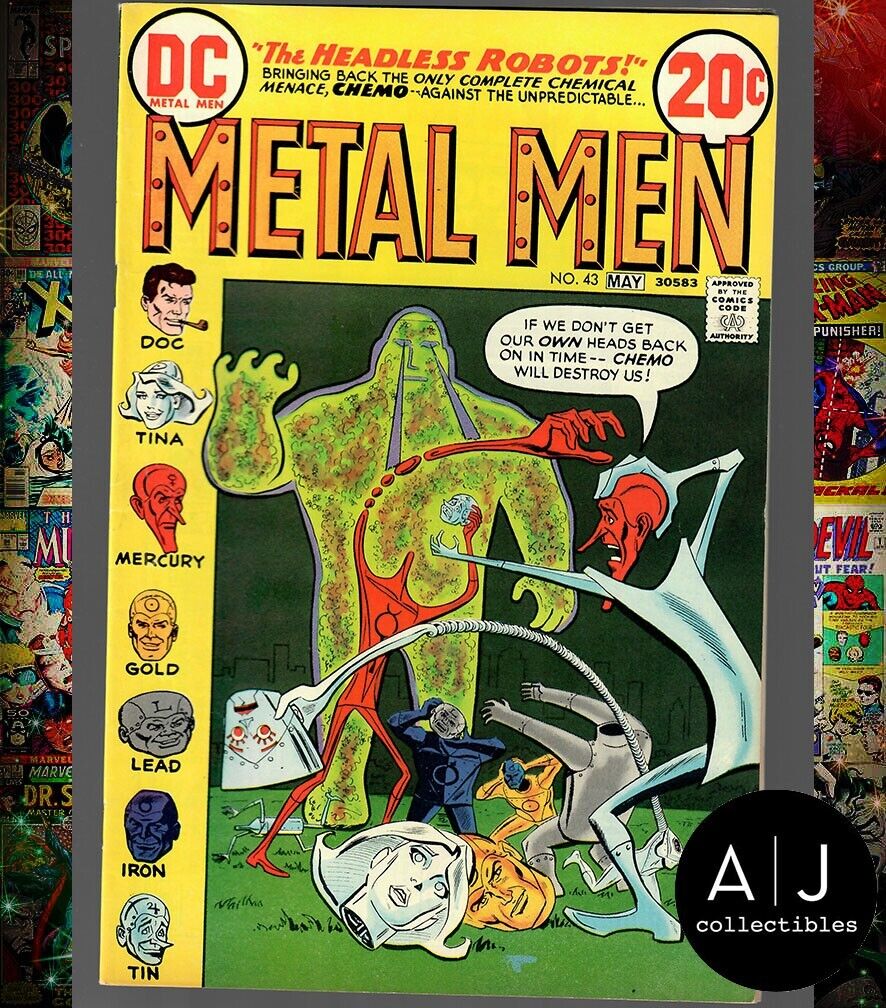 Metal Men #43 (May 1973) VF 8.0 DC Comics