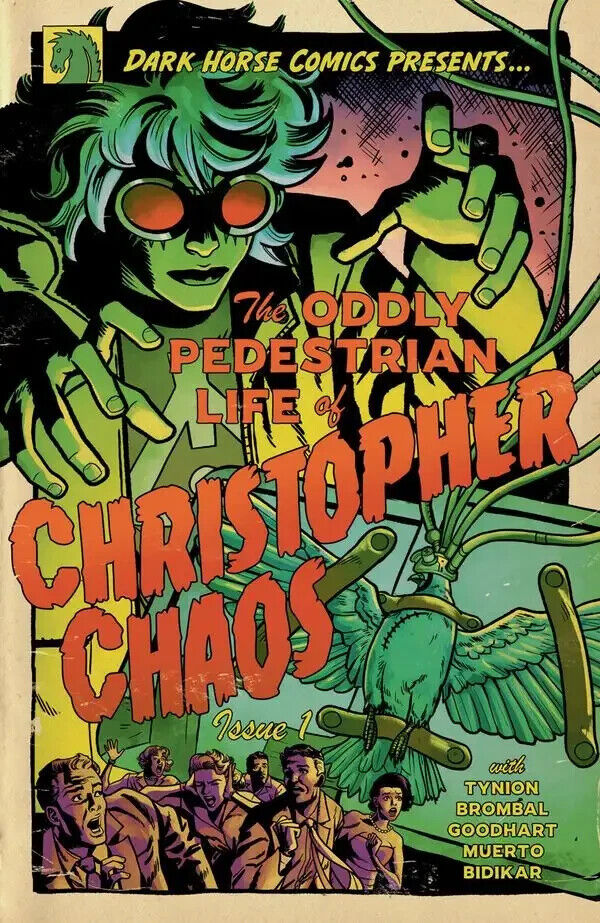 THE ODDLY PEDESTRIAN LIFE OF CHRISTOPHER CHAOS #1 (ISAAC GOODHART VARIANT E)