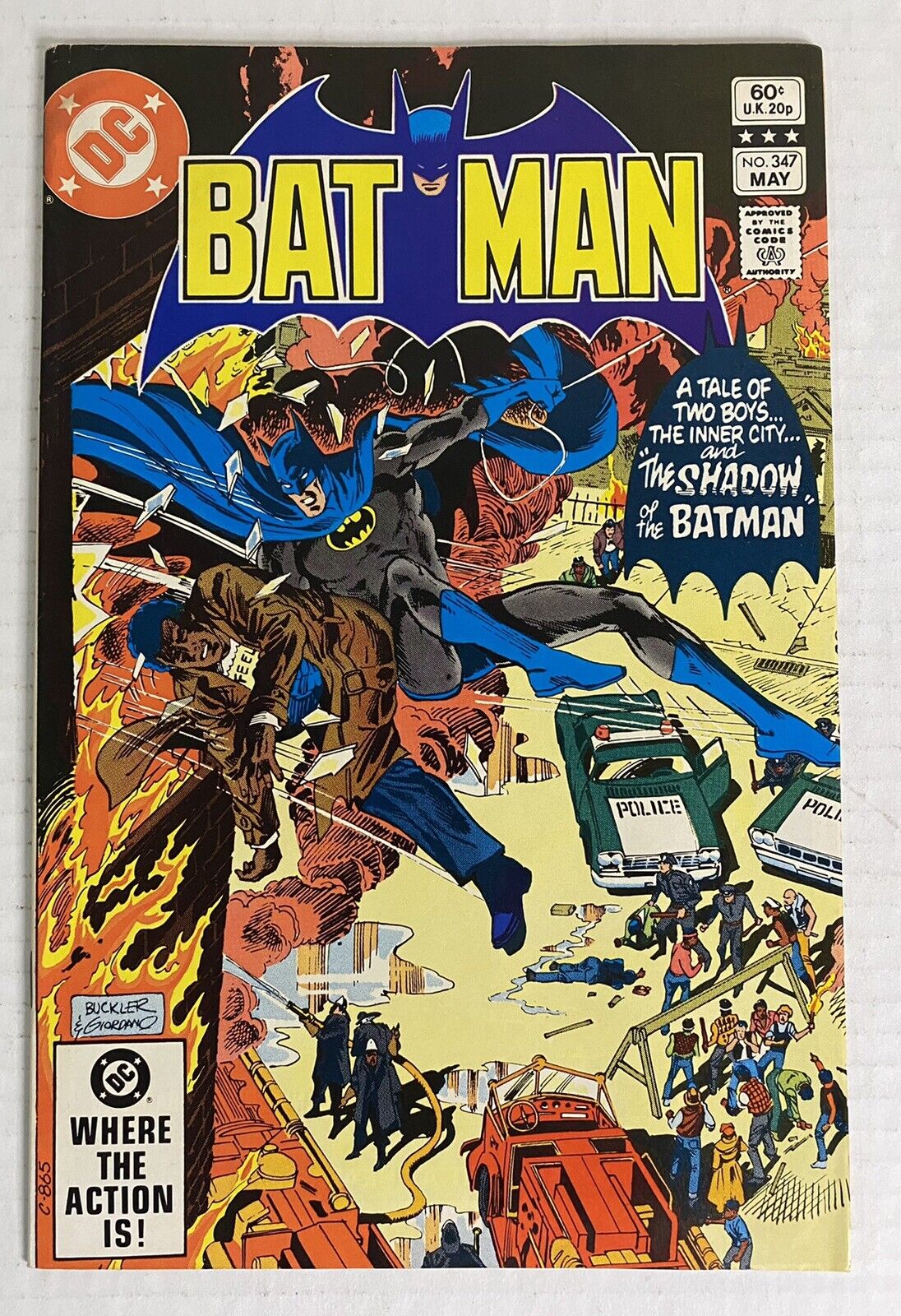 BATMAN#347 1982 DC BRONZE AGE COMICS
