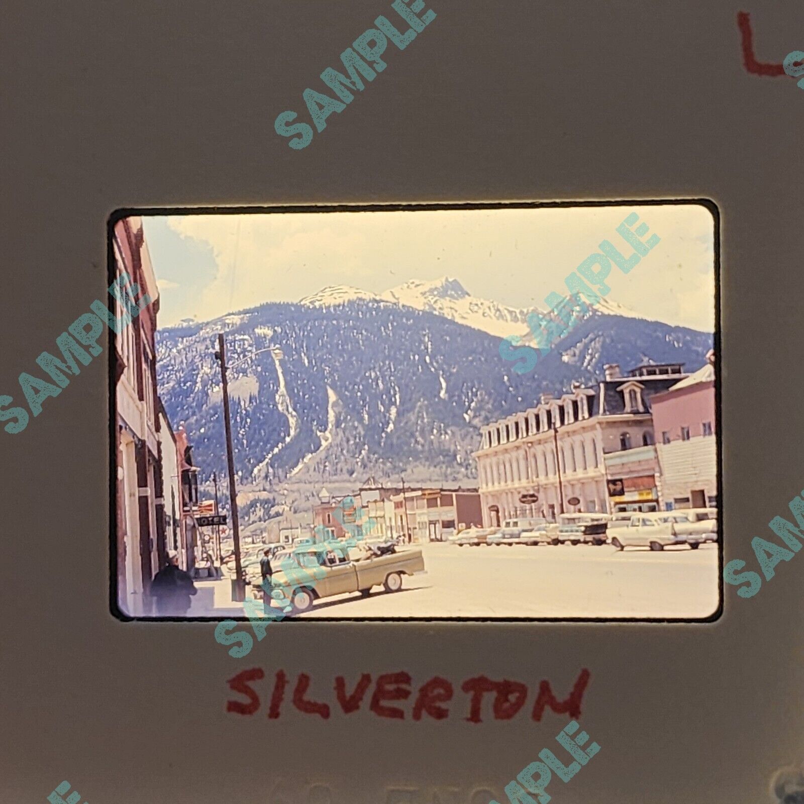 Vintage 35mm Slide - COLORADO 1969 Silverton CO