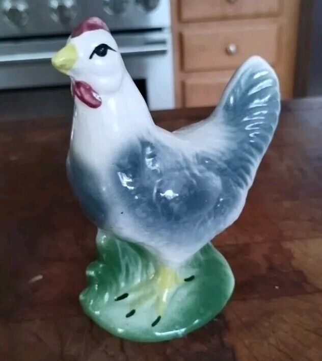 vintage ceramic chicken