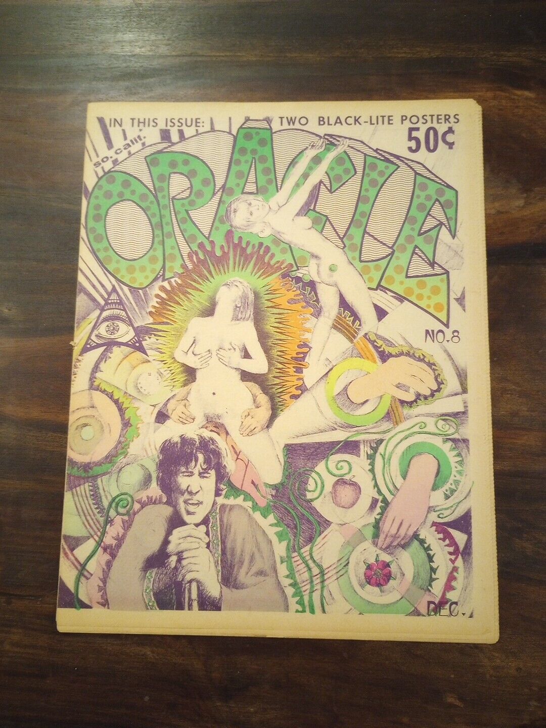 Southern California Oracle - V 1, No 8 - 1967 - Complete -  2 FREE POSTERS- COA