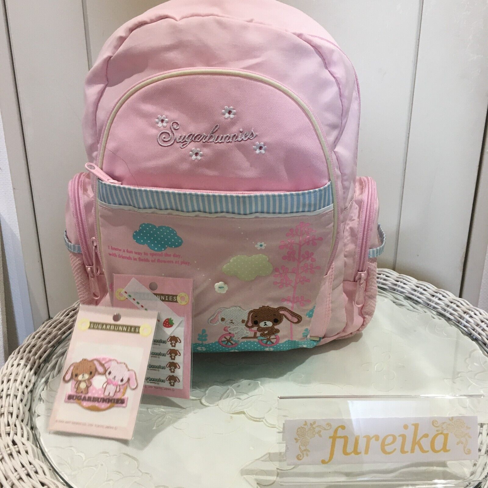 Sanrio Sugar Bunnies Backpack Bag School pink