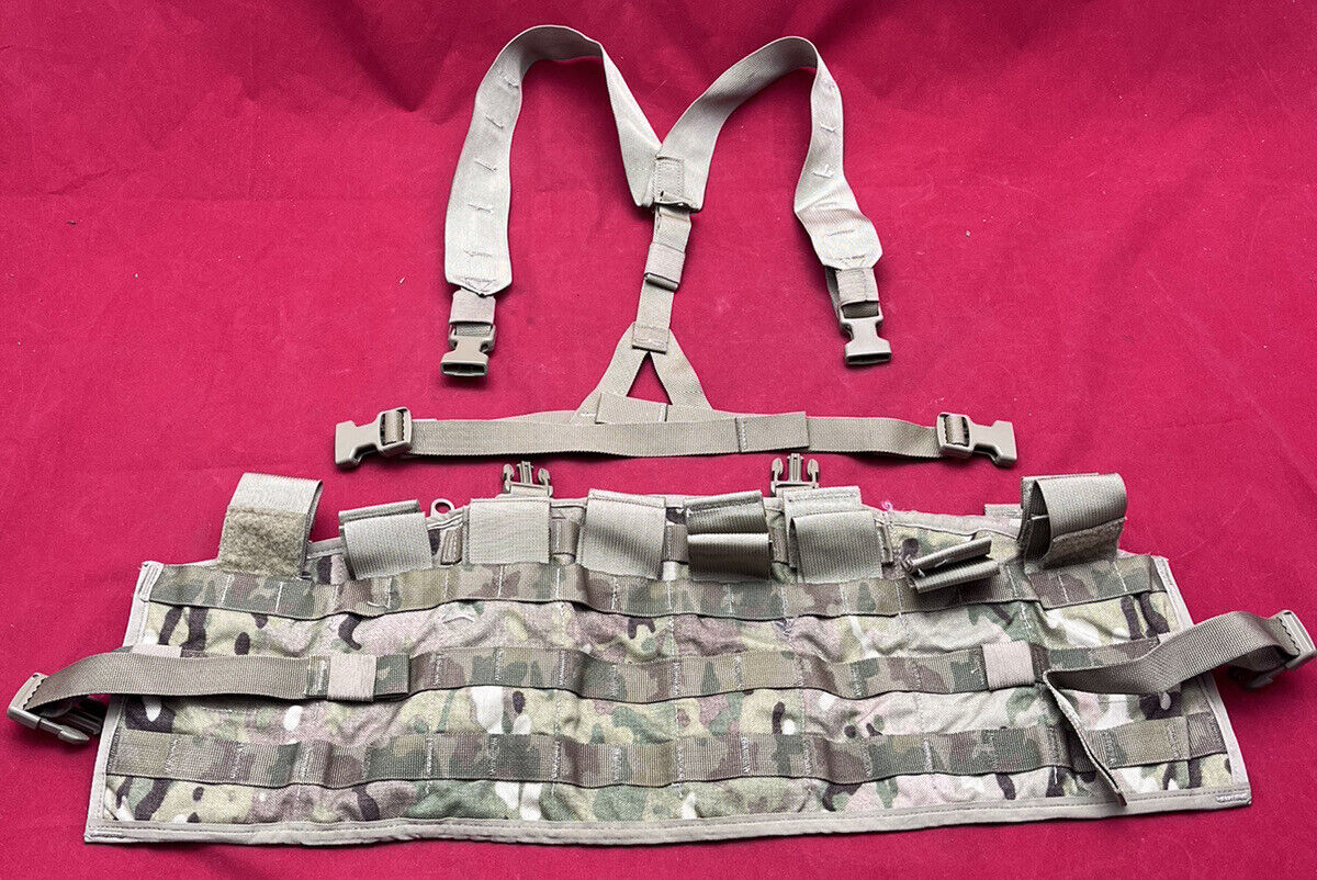USGI Multicam Army Issue Molle II TAP System Tactical Assault Panel EUC