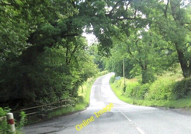 Photo 6x4 Road Junction for Bridge of Weir from near Carruth House Quarri c2012