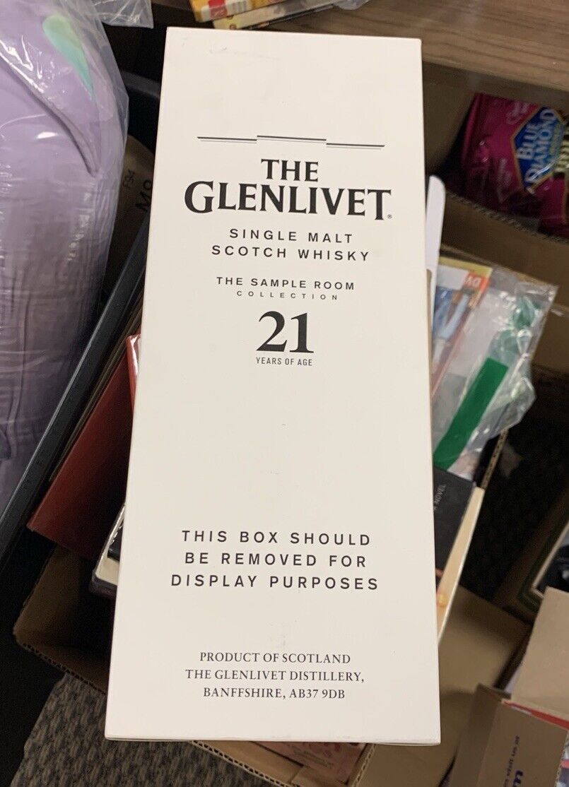 Glenlivet 21 Years Empty Box