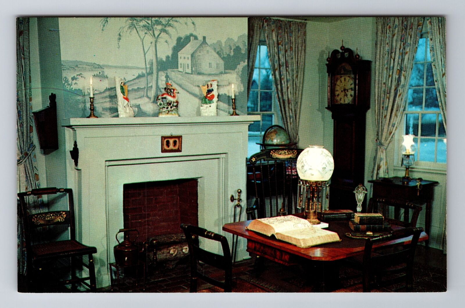 Nauvoo IL-Illinois, Joseph Smith Mansion House, Antique Vintage Postcard
