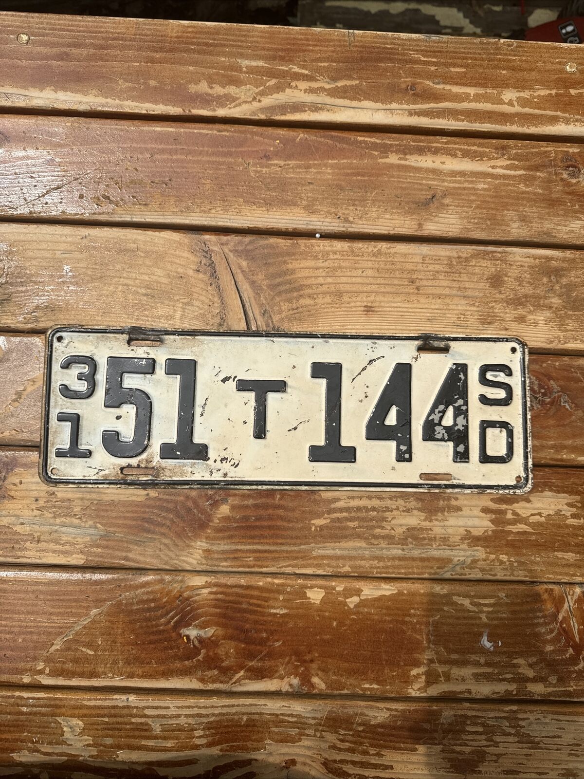 1931 South Dakota Truck License Plates