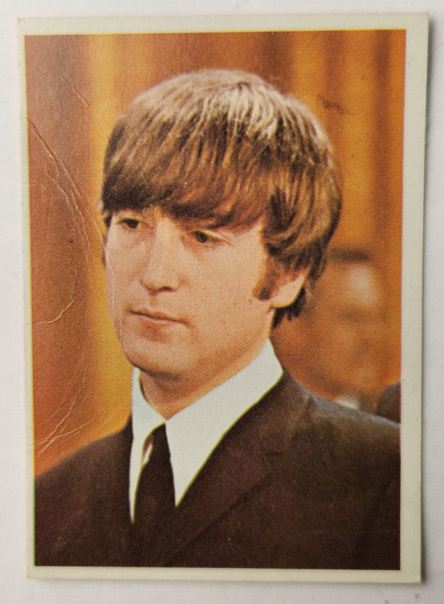 1964 Topps BEATLES Color Trading Cards #10 John Lennon