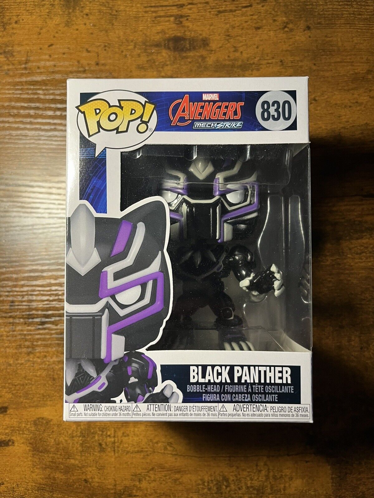 Funko Pop Black Panther Avengers MechStrike #830 Vinyl Figure