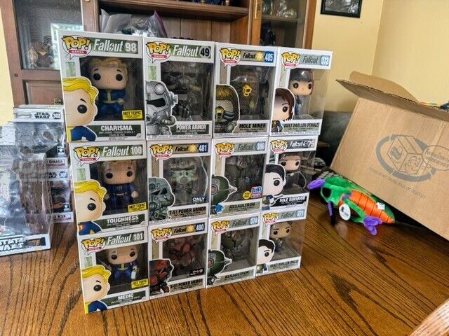 Fallout Funko Pop Lot - Mixed and Rare Excellent Condition