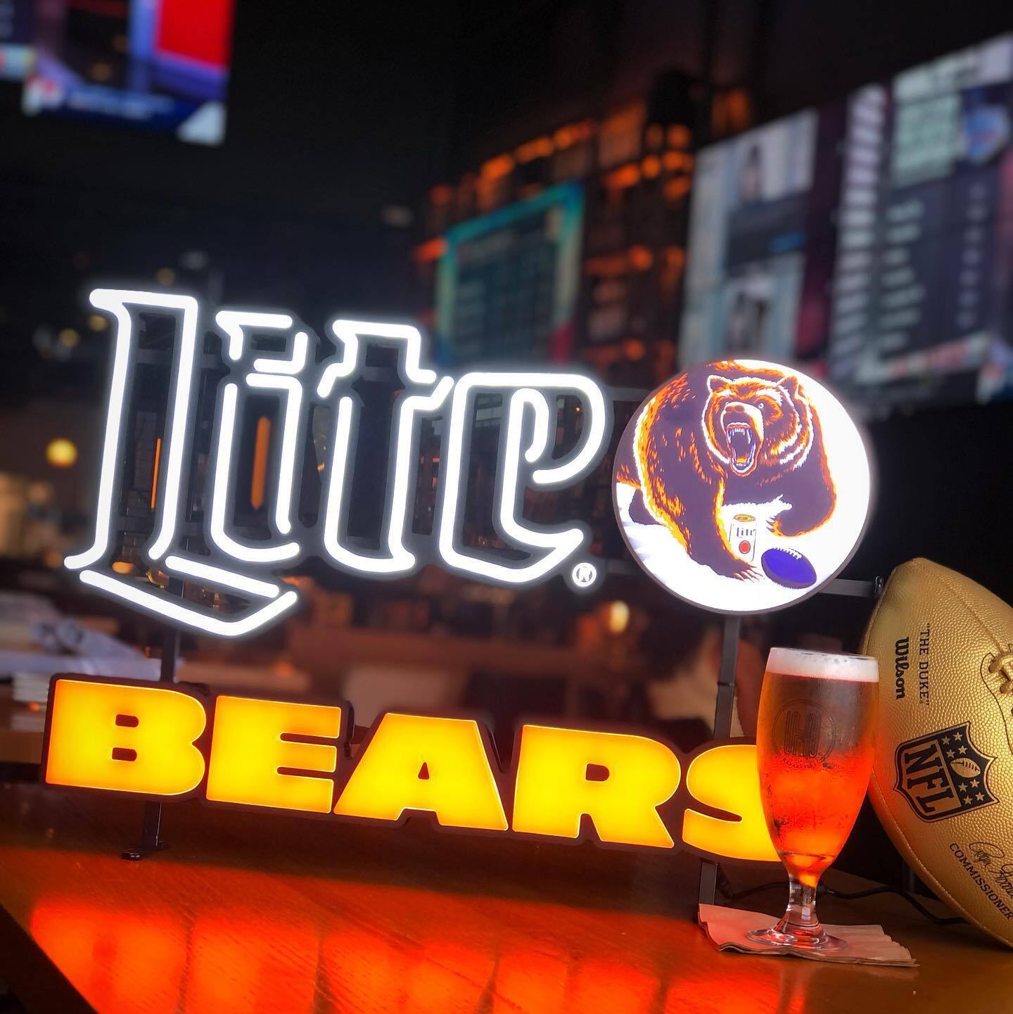 Chicago Bears Football Beer Lager 24